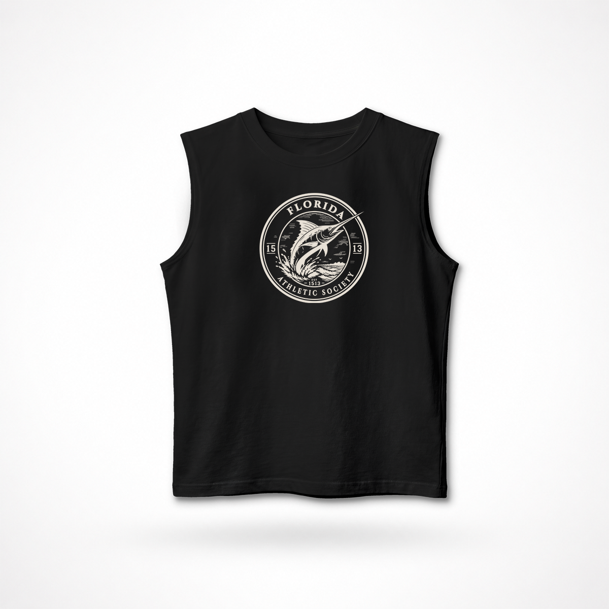 Florida Athletic Society - Sleeveless - Black